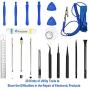 Precision Computer Repair Tool Kit, Professional Electronic Screwdriver Set, with a Small Torx Screwdriver, Suitable for Laptop, MacBook, iMac, PC, Cell Phone, iPhone and Other Electronics Maintenance