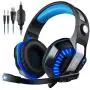 【Deep Bass】 Muzili Gaming Headset, 50mm Driver Units for 7.1 Surround Sound Stereo Hi-Fi for PC, PS4, Xbox One,Mobile Phone, Noise-Cancelling Headset with Mic, LED Lights, Soft Memory Earmuffs 【Deep Bass】 Muzili Gaming Headset, 50mm Driver Units for 7.1 Surround Sound Stereo Hi-Fi for PC, PS4, Xbox One,Mobile Phone, Noise-Cancelling Headset with Mic, LED Lights, Soft Memory Earmuffs