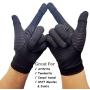 Arthritis Compression Gloves for Arthritis for Women and Men Full Finger Touch Screen Copper Infused Arthritis Gloves for Arthritis Pain Relief