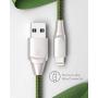 iPhone Charger Xcentz 3ft 2 Pack, Apple MFi Certified Lightning Cable, High-Speed iPhone Charger Cable Durable Braided Charging Cord for iPhone X/XS/XR/XS Max/8/7/7 Plus/6/5s, iPad Mini/Air, Green