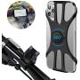 Wekin Bike Phone Mount, 360°Universal Cell Phone Holder for Bike/Bicycle/Motorcycle/Handlebar Fits iPhone 11 Pro Max/X/7/8 Plus, Samsung S10/S10e 4.0"-6.5" Phones