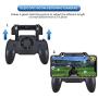 Akiimy 4 in 1 Mobile Game Controller with Cooling Gamepad Grip Fire and Aim Buttons for Fortnite/Knives Out/Rules of Survival/Pubg Mobile Triggers for 4-6.5" Phone