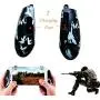Mobile Game Controller Upgrade Camouflage Joysticks Gamepad Pack for Android iOS (Adjustable Transparent Button)