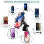 HATALKIN Wireless Car Charger Mount Automatic Induction,Charger Air Vent&Bracket Holder Compatible iPhone SE 2020/11 Pro Max/11 Pro/11/Xs/XR,Samsung Galaxy S20 Ultra/Galaxy S20/S20+&Qi Certified
