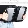 ULANZI U-Pad Metal Video Cage,Tablet Vlog Rig Stabilizer w 1/4 inch Screw Triple Cold Shoe Mount Compatible w iPad/iPad Pro/iPad Air/iPad Mini Tablets Vlogging Used On Microphone Video Light