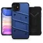 Zizo Bolt Cover - Case for iPhone 11 with Military Grade + Glass Screen Protector & Kickstand and Holster (Blue/Black) Zizo Bolt Cover - Case for iPhone 11 with Military Grade + Glass Screen Protector & Kickstand and Holster (Blue/Black)