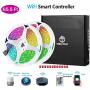 WenTop LED Strip Lights, 65.6ft WiFi Wireless Smart Phone Controlled Strip Light Kit 5050 RGB 600LEDs Lights with Power Supply Rope Light,Working with Android and iOS System,IFTTT, Google Assistant