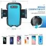 Car Cup Holder Phone Mount, Jelly Comb Adjustable Automobile Cup Holder Universal Cell Phone Mount for iPhone 6s/7 Plus/8/X/XS Max/XR/11 Pro/Samsung S7 Edge/S8 Plus/Note 9/S10-Black