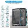 Solar Charger, Benfiss 20000mAh Lit Solar Power Bank with 2 Led Light and Dual USB 5V 1A/2A Output, Waterproof Portable External Backup Battery for Camping,Outdoors,Emergency Solar Charger, Benfiss 20000mAh Lit Solar Power Bank with 2 Led Light and Dual USB 5V 1A/2A Output, Waterproof Portable External Backup Battery for Camping,Outdoors,Emergency