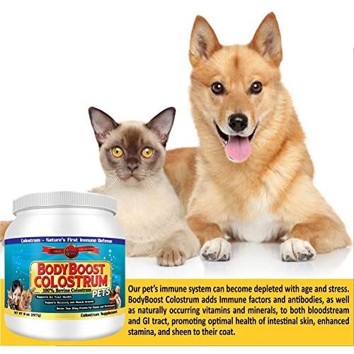 Colostrum Powder 8 oz. Pet, 100% Whole 1st Milking