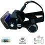 VR Headset Virtual Reality Headset 3D Glasses with 120°FOV, Anti-Blue-Light Lenses, Stereo Headset, for All Smartphones with Length Below 6.3 inch Such as iPhone & Samsung HTC HP LG etc.