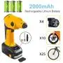 CARYWON Portable Air Compressor Pump Cordless Tire Inflator with Digital Display and LED Lights ,Built-in Power Bank Perfect for Car Bicycle Air Mattresses Airboat Airbed Basketballs CARYWON Portable Air Compressor Pump Cordless Tire Inflator with Digital Display and LED Lights ,Built-in Power Bank Perfect for Car Bicycle Air Mattresses Airboat Airbed Basketballs