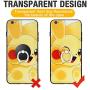 Transparent Cell Phone Ring Holder, 360 Degree Rotation, Finger Grip Stand Holder Tablet Ring Holder (2 Silver Square + 2 Silver Round)