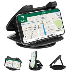 Cell Phone Holder for Car Dashboard, iVoler 360° Rotate Strong Sticky Gel Premium 3M Dashboard Phone Mount Cradle Compatible iPhone 11 Pro XS Max XR X 6 7 8 Plus Samsung Galaxy Note 9 S8 S9 Pixel GPS