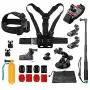 D&F 19 in 1 Basic Accessories Bundle Kit for GoPro Hero 8/7/6/5/4 OSMO Action SJCAM APEMAN AKASO Campark and Other Sport Cam D&F 19 in 1 Basic Accessories Bundle Kit for GoPro Hero 8/7/6/5/4 OSMO Action SJCAM APEMAN AKASO Campark and Other Sport Cam