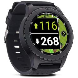 SkyCaddie LX5, GPS Golf Watch with Touchscreen Display and HD Color CourseView Maps, Black, Small