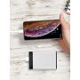 Portable Charger Power Bank Battery - by TalkWorks | 6000 mAh | Cell Phone Backup External Dual USB Power Pack for Apple iPhone 11, XR, XS, X, 8, 7, 6, iPad & Android for Samsung Galaxy - Silver