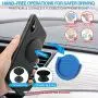 Phone Grip for Socket Holder, pop-tech 2 Pack Silicone Car Phone Mount Adhesive for Collapsible Grip & Stand with 3M Adhesive Replacement for Car Dashboard, Desk, Wall, Home, Office and More Blue Phone Grip for Socket Holder, pop-tech 2 Pack Silicone Car Phone Mount Adhesive for Collapsible Grip & Stand with 3M Adhesive Replacement for Car Dashboard, Desk, Wall, Home, Office and More Blue