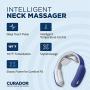 Curador Neck Massager,Intelligent Portable Neck Massager by Garatic with Heat Cordless,3 Modes 15 Levels Smart Deep Tissue Trigger Point Massage Use at Home,Office,Outdoor,