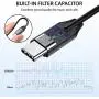 USB C to 3.5mm Dongle Adapter, Stouchi 384KHz-32bit USB C Headphone Audio Jack Adapter Type C to 3.5mm Adapter Hi-Fi DAC Chip for Note10, Note10+, Pixel 4/3XL/2XL, iPad Pro 2018, One Plus 7 2Pack-Gray