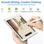 Stylus Pen Compatible for iPad, MKROYO Active Stylus Pen 1.45mm with Sensitivity Point Stylus Digital Pens for All Capacitive Touch Screens Cell Phones, Work at iOS and Android Capacitive Touch screen