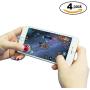 [4 Pack] Mobile Joystick Video Game Controller Touch Screen Joypad for Smartphone Tablet
