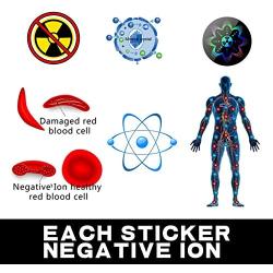 EMF Protection Anti Radiation Shield Sticker for Cell Phone/iPhone/WiFi/Laptop-All Devices, 99% EMR/EMF Protection|Negative Ion|Anti Radiation Shield|EMF Blocker Neutralizer -18 Pack Bundle Deal!