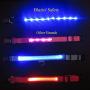 Blazin Safety LED Dog Collar – USB Rechargeable with Water Resistant Flashing Light