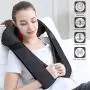 Back Massager, Shiatsu Back Neck Massager with Heat, Electric Shoulder Massager, Kneading Massage Pillow for Neck, Back, Shoulder, Foot, Leg, Muscle Pain Relief, Home,Office,Car Use - Christmas Gifts Back Massager, Shiatsu Back Neck Massager with Heat, Electric Shoulder Massager, Kneading Massage Pillow for Neck, Back, Shoulder, Foot, Leg, Muscle Pain Relief, Home,Office,Car Use - Christmas Gifts