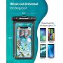 Hiearcool Universal Waterproof Case,Waterproof Phone Pouch Compatible for iPhone 11 Pro Max XS Max XR X 8 7 6S Plus Samsung Galaxy s10/s9 Google Pixel 2 HTC Up to 7.0"，IPX8 Cellphone Dry Bag -2 Pack