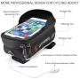 Tricodale Bike Phone Frame Mount Bag Waterproof Front Bicycle Handlebar Bag