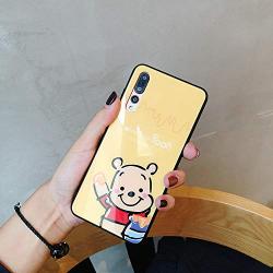 Huawei p20pro mobile phone case glass mirror P10 protective sleeve p9plus soft shell p30pro case