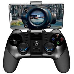 Mutop Wireless 4.0+2.4G Wireless Gamepad Trigger Pubg Controller Mobile Joystick Compatible iOS/Android Mobile Phone/Tablet/PC - IPEGA PG-9156 (Renewed)