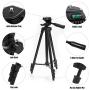 Hitch Phone Tripod,Gopro Tripod 42 Inch 106cm Aluminum Lightweight Smartphone Tripod for iPhone/Samsung/Huawei Cellphone, Camera and Gopro with Bluetooth Remote Control, Carrying Bag and Gopro Mount