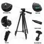 Hitch Phone Tripod,Gopro Tripod 42 Inch 106cm Aluminum Lightweight Smartphone Tripod for iPhone/Samsung/Huawei Cellphone, Camera and Gopro with Bluetooth Remote Control, Carrying Bag and Gopro Mount