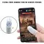 Newseego Mobile Game Controller Finger Sleeve Sets [6 Pack], Anti-Sweat Breathable Full Touch Screen Sensitive Shoot Aim Joysticks Finger Set for PUBG/Knives Out/Rules of Survival-White