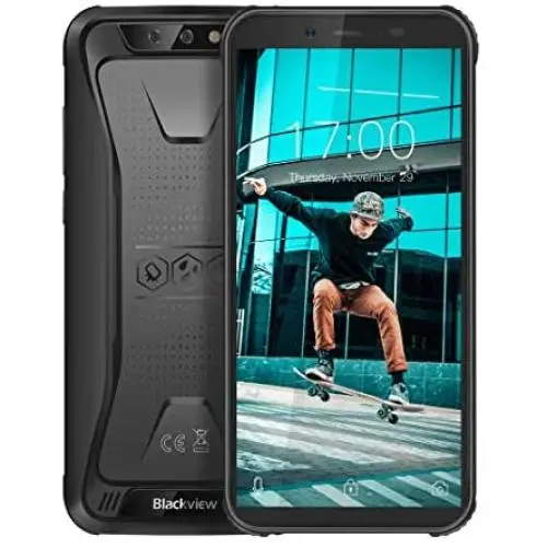 Blackview BV5500 pro- Rugged Cell Phone Unlocked 4G LTE (AT&T/T-Mobile), 5.5 inch FHD+, 4400mAh Battery, 3GB RAM+16GB Memory, Android 9 Rugged Phone, IP68 Waterproof Outdoor Smartphone, Dual SIM/NFC