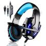 Ameryah Gaming Headset Gamer 3. 5mm Game Gaming Headphone Headset Earphone with Mic LED Light for Laptop Tablet / PS4 / Mobile Phones