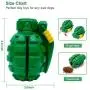 Dog Toys for Aggressive Chewers Large Breed, Lifetime Replacement Guarantee, Indestructible Dog Chew Toys for Large Medium Small Dogs, Grenade Interactive Dog Toys, Food Grade Tough Dog Toys