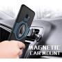 Samsung Galaxy S9 Case - eSamcore Ring Holder Kickstand Cases + Dashboard Magnetic Phone Car Mount [Navy Blue]