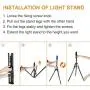 MountDog LED Ring Light 14 inch Dimmable Selfie Ring with Tripod Stand, Flexible Phone Holder, Bluebooth Remote Control and Carry Bag for Live Stream Makeup Portrait YouTube Video Shooting TikTok