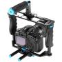 Neewer Aluminum Alloy Camera Video Cage Film Movie Making Kit include:(1)Video Cage(1)Top Handle Grip(2)15mm Rod for DSLR Cameras Such as Canon 5D mark II III 700D 650D Nikon D7200 Pentax Sony Olympus