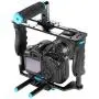 Neewer Aluminum Alloy Camera Video Cage Film Movie Making Kit include:(1)Video Cage(1)Top Handle Grip(2)15mm Rod for DSLR Cameras Such as Canon 5D mark II III 700D 650D Nikon D7200 Pentax Sony Olympus