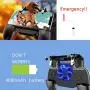 Mobile Game Controller Mobile Gaming Trigger for PUBG/Fortnite/Rules of Survival Gaming Grip and Gaming Joysticks for 4.5-6.5inch Android iOS Phone Mobile Game Controller Mobile Gaming Trigger for PUBG/Fortnite/Rules of Survival Gaming Grip and Gaming Joysticks for 4.5-6.5inch Android iOS Phone