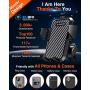 VANMASS Universal Car Phone Mount,【Patent & Safety Certs】Upgraded Handsfree Stand, Dash Windshield Air Vent Phone Holder for Car, Compatible iPhone 11 Pro Xs Max XR X 8 7 6, Galaxy s20 Note 10 9 Plus
