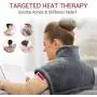 Heating Pad for Neck and Shoulders Pain Relief, Comfytemp 20"x24" Electric Heated Neck Wrap for Upper Back with Auto Off, 3 Heat Settings, Flannel, Moist Heat Therapy for Cramps - Machine Washable Heating Pad for Neck and Shoulders Pain Relief, Comfytemp 20"x24" Electric Heated Neck Wrap for Upper Back with Auto Off, 3 Heat Settings, Flannel, Moist Heat Therapy for Cramps - Machine Washable