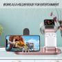 OLEBR Charging Stand Compatible with iWatch 5 and 4 Watch Charging Stand for AirPods, iWatch Series 5/4/3/2/1,iPhone 11/11 Pro/11 Pro Max/Xs/X Max/XR/X/8/8Plus/7/7 Plus /6S /6S Plus/iPad-Rose Gold