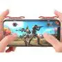FEDUS Mobile Game Controller Shoot/aim Buttons Joystick Cellphone Gamepad Compatible Triggers for PUBG Knives Out/Rules of Survival L1R1 for Android Phones Red (Metal) FEDUS Mobile Game Controller Shoot/aim Buttons Joystick Cellphone Gamepad Compatible Triggers for PUBG Knives Out/Rules of Survival L1R1 for Android Phones Red (Metal)