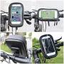 ROTTO Bike Phone Mount Bicycle Cell Phone Holder Handlebar Bag Anti-Shake Waterproof with 360° Rotation Three Sizes