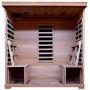 Radiant Saunas BSA2418 4-Person Hemlock Infrared Sauna